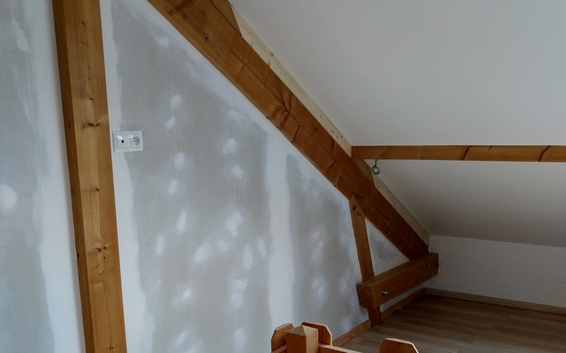 Plaque de platre pour création cloison